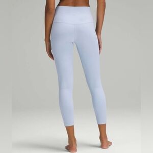 Lululemon Align High-Rise Pant 25” Pastel Blue Size 6 – Excellent Condition